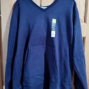 Tek Gear Women's Navy V-Neck Pullover
